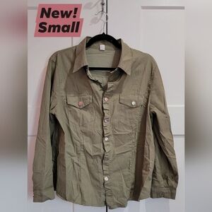 Olive Green Men's Jacket